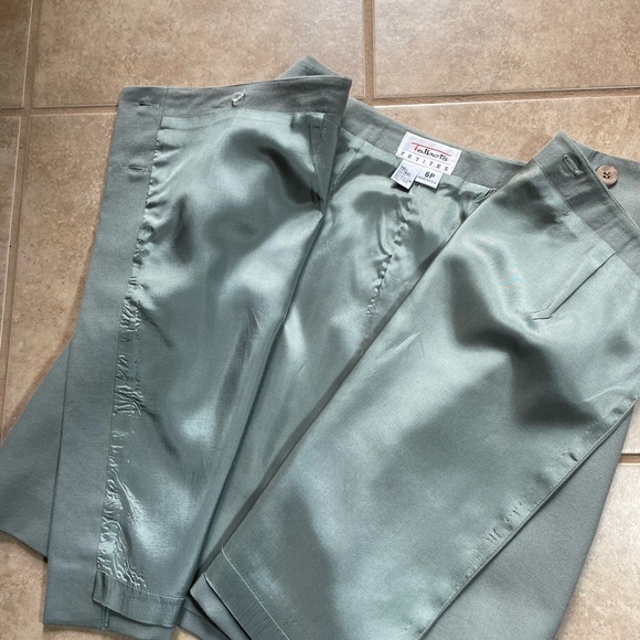Talbots Wrap Skirt | Green | Size 6p - Picture 7 of 14